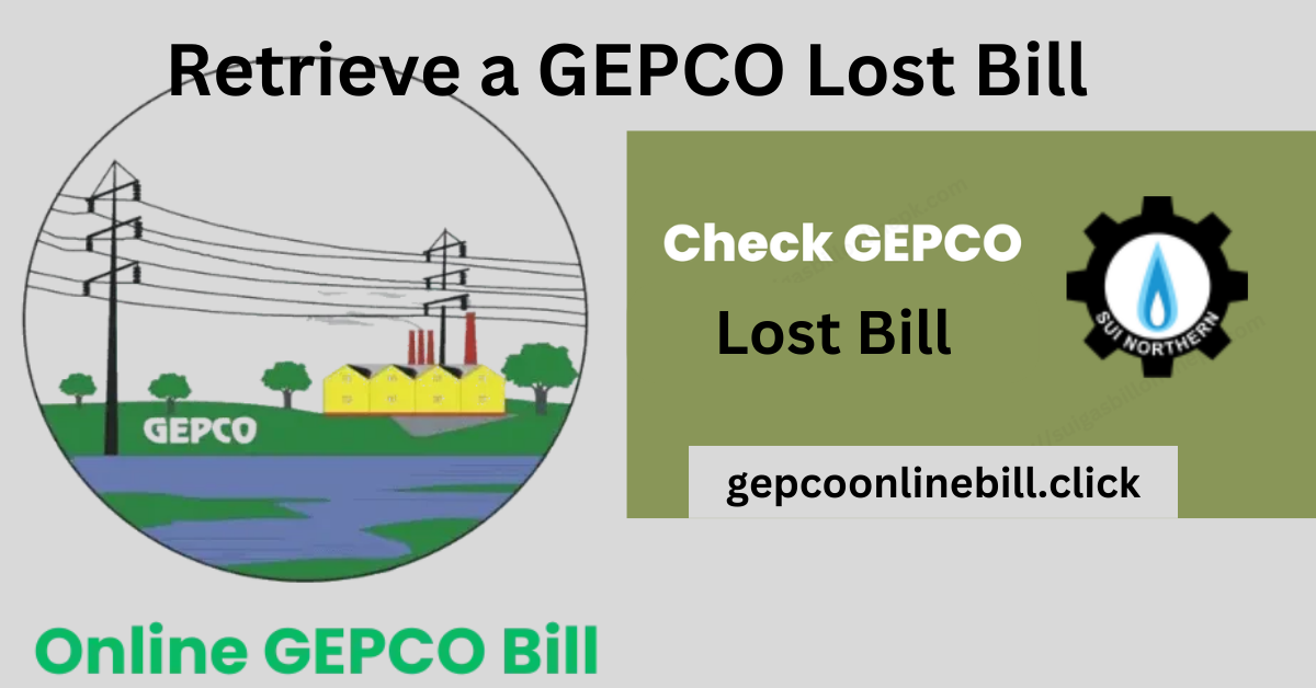 How to Retrieve a GEPCO Lost Bill