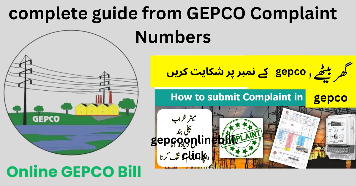 GEPCO Complaint Numbers and Customer Support